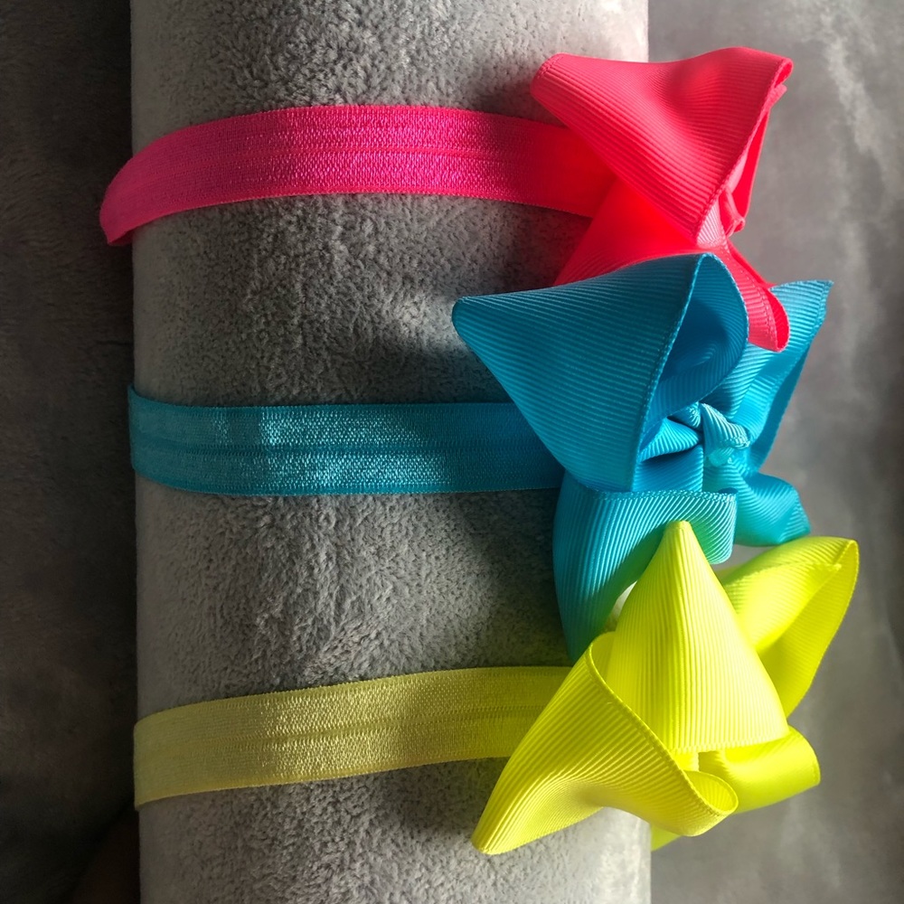 Baby bow hairband bundle